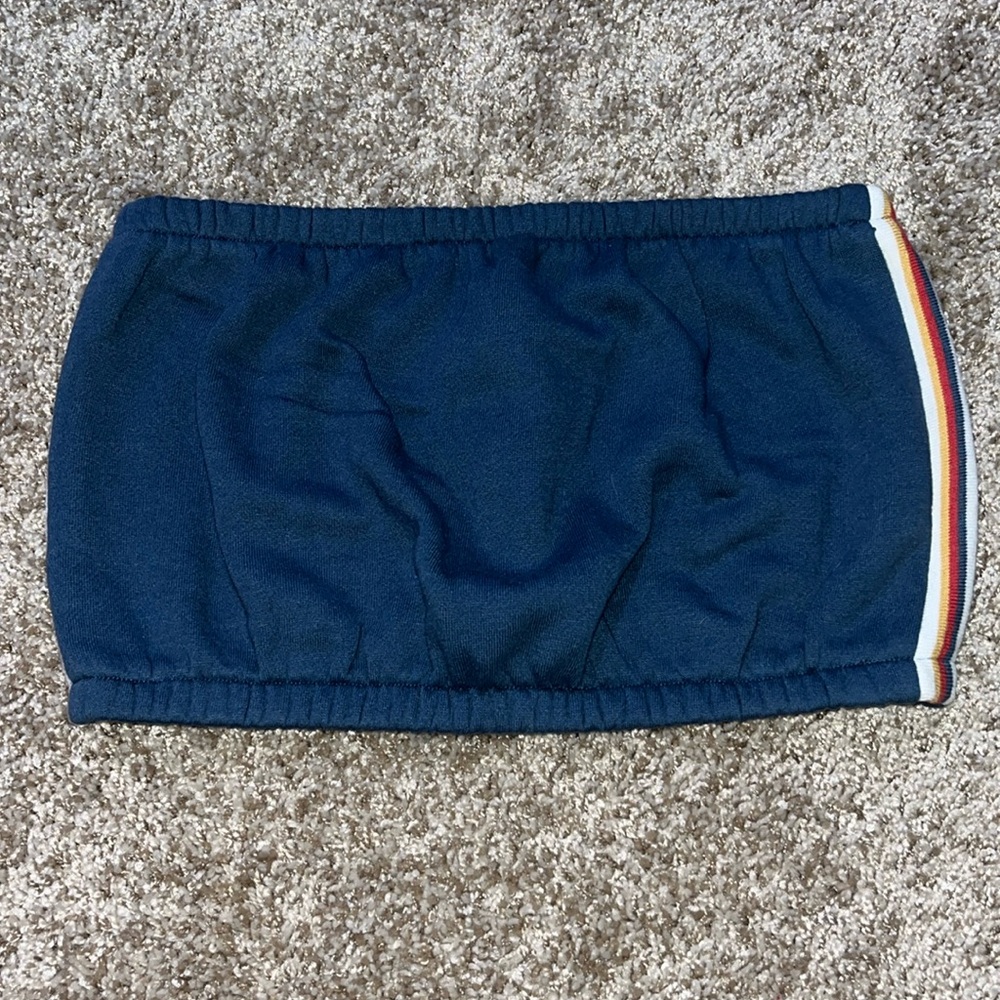 Strapless Crop Top